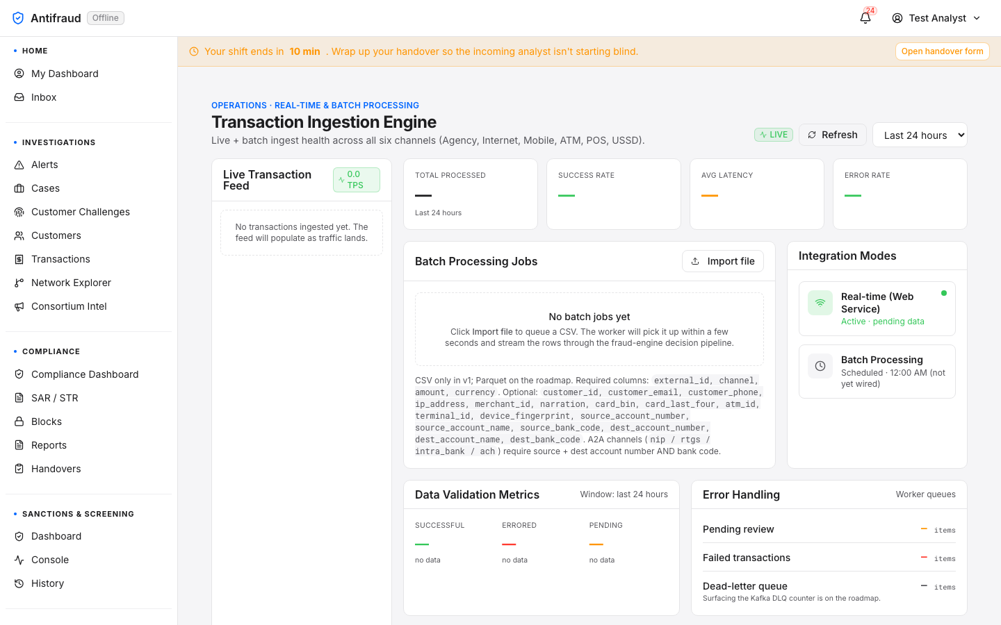 Ingestion engine